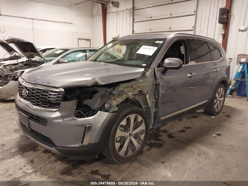 5XYP6DHC6MG106603 2021 KIA TELLURIDE - Image 2