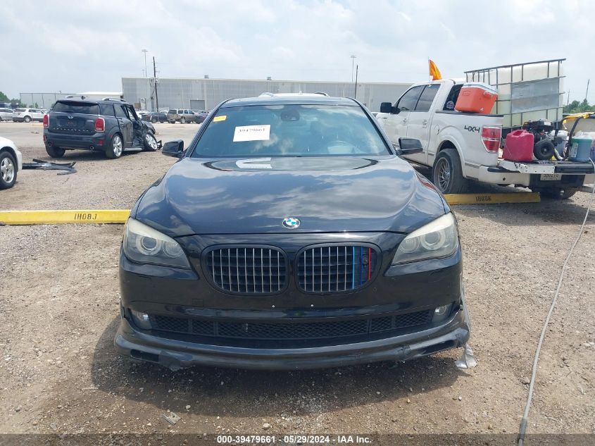 2012 BMW 750I VIN: WBAKA8C51CC447075 Lot: 39479661