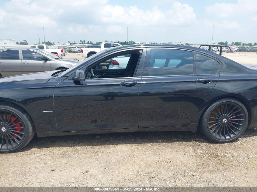 2012 BMW 750I VIN: WBAKA8C51CC447075 Lot: 39479661