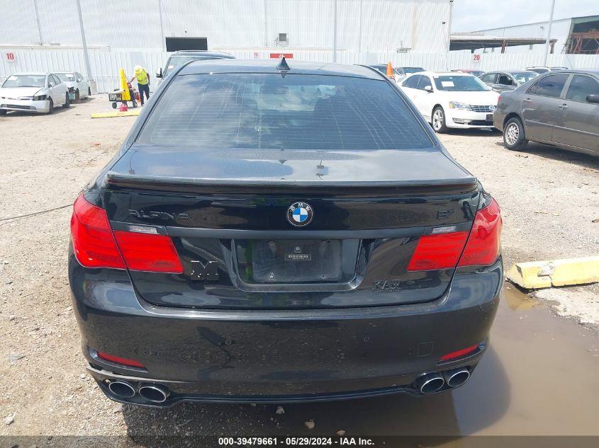 2012 BMW 750I VIN: WBAKA8C51CC447075 Lot: 39479661