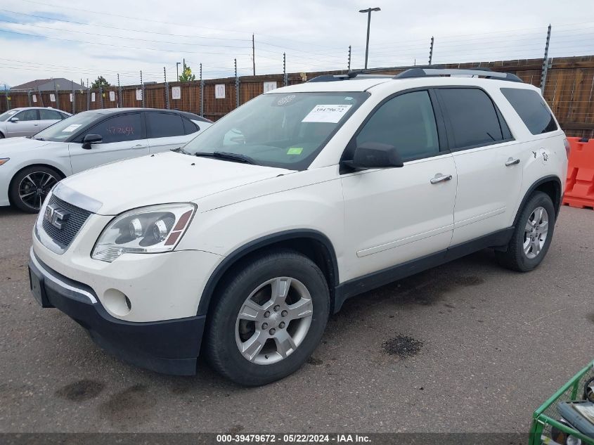 2011 GMC Acadia Sl VIN: 1GKKVNED2BJ132939 Lot: 39479672