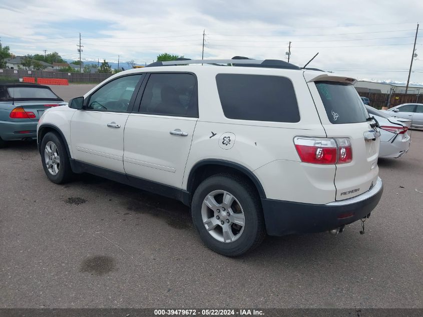 2011 GMC Acadia Sl VIN: 1GKKVNED2BJ132939 Lot: 39479672