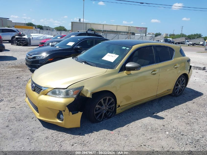 2012 Lexus Ct 200H Premium VIN: JTHKD5BH3C2052856 Lot: 39479677