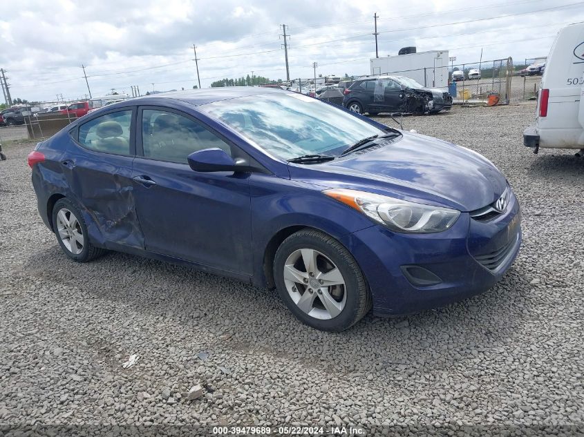 2013 Hyundai Elantra Gls VIN: 5NPDH4AE0DH239987 Lot: 39479689