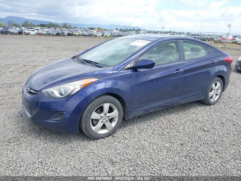 2013 Hyundai Elantra Gls VIN: 5NPDH4AE0DH239987 Lot: 39479689