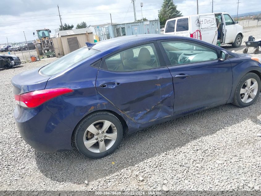 2013 Hyundai Elantra Gls VIN: 5NPDH4AE0DH239987 Lot: 39479689