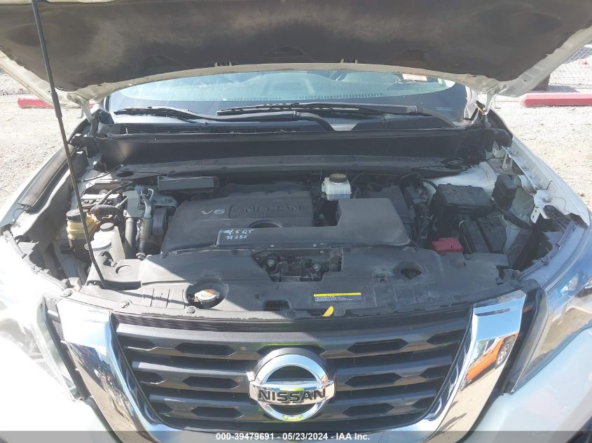 2018 Nissan Pathfinder S VIN: 5N1DR2MM1JC615605 Lot: 39479691