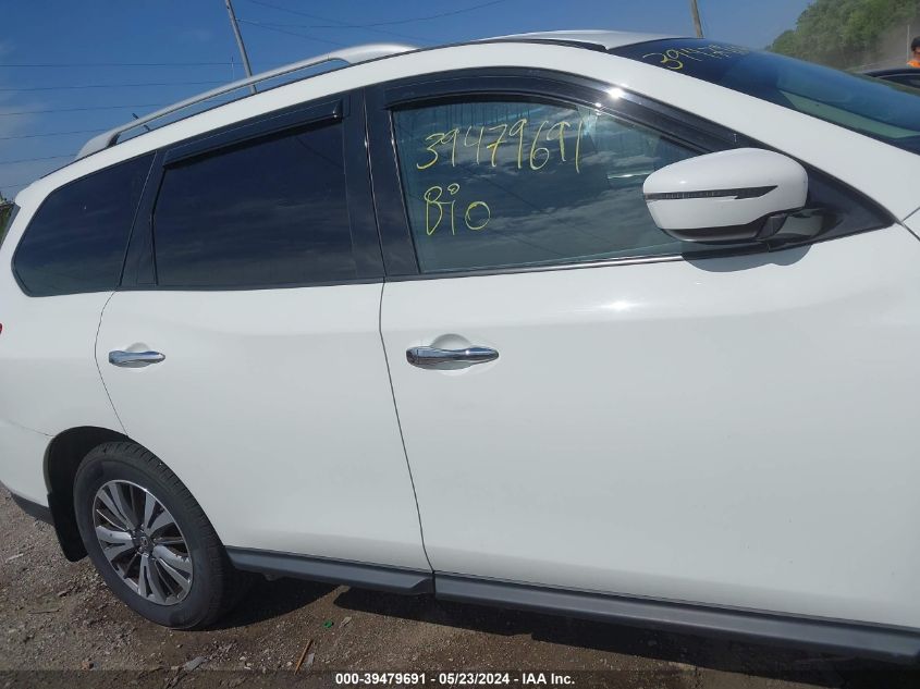 2018 Nissan Pathfinder S VIN: 5N1DR2MM1JC615605 Lot: 39479691