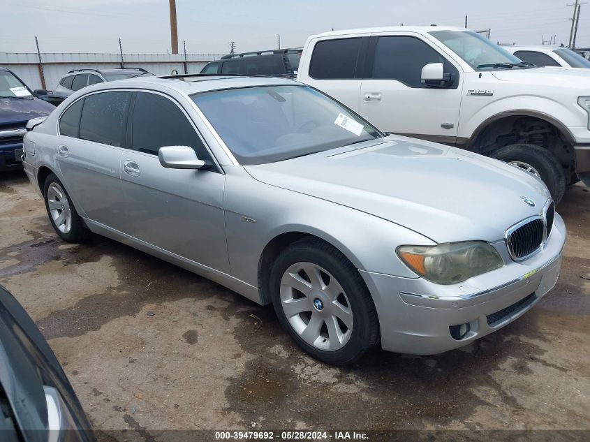 2006 BMW 750Li VIN: WBAHN83566DT37278 Lot: 39479692