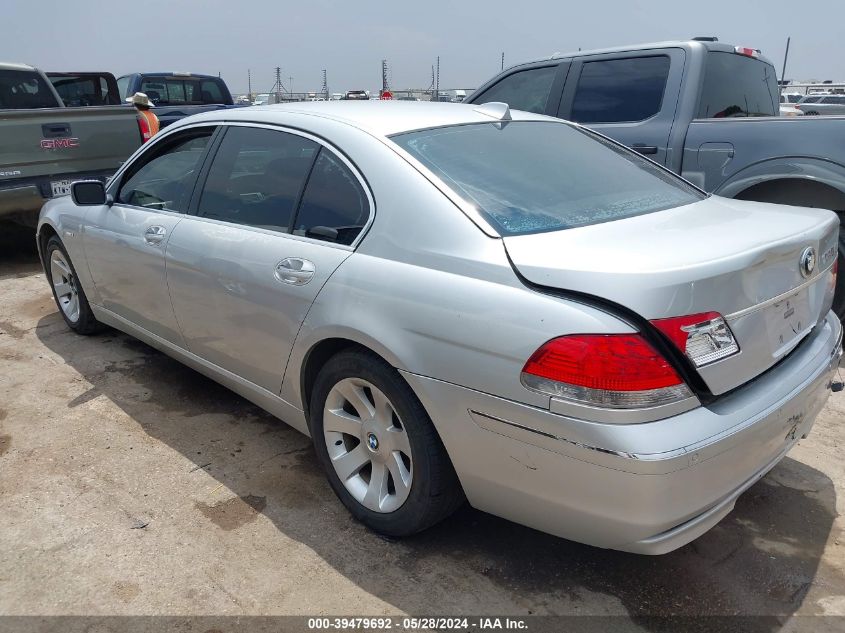 2006 BMW 750Li VIN: WBAHN83566DT37278 Lot: 39479692