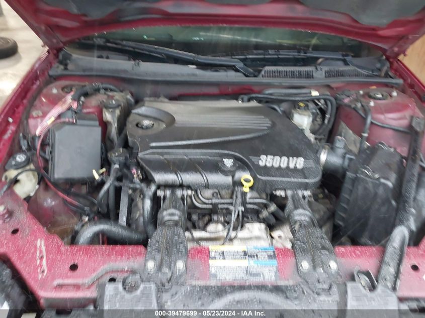 2006 Chevrolet Impala Lt VIN: 2G1WT58K369396176 Lot: 39479699