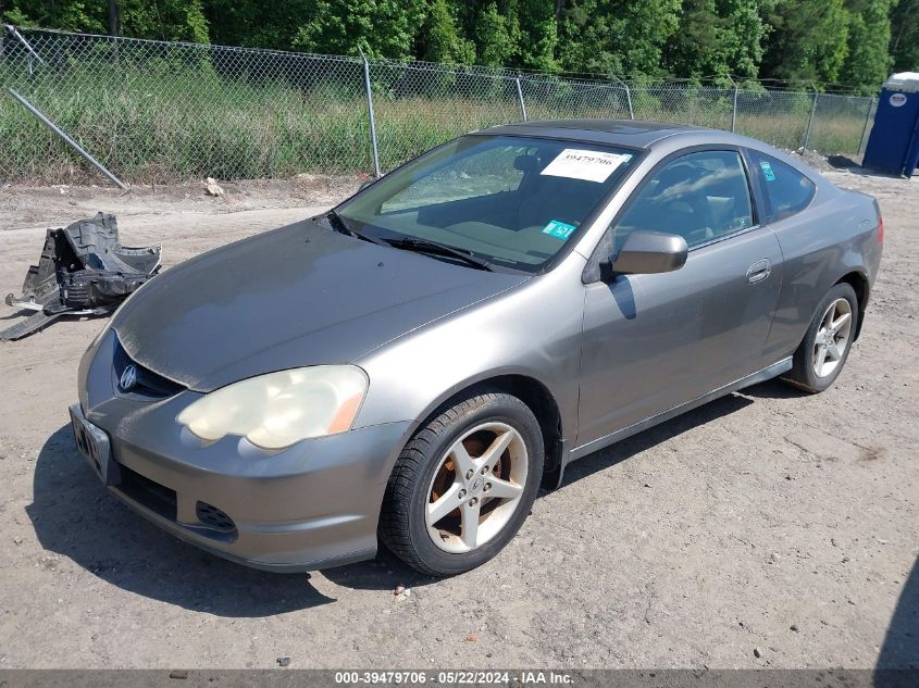 2002 Acura Rsx VIN: JH4DC53832C041343 Lot: 39479706