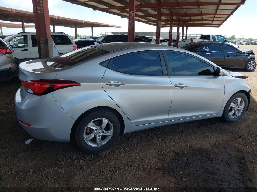 2014 Hyundai Elantra Se VIN: 5NPDH4AEXEH496284 Lot: 39479711