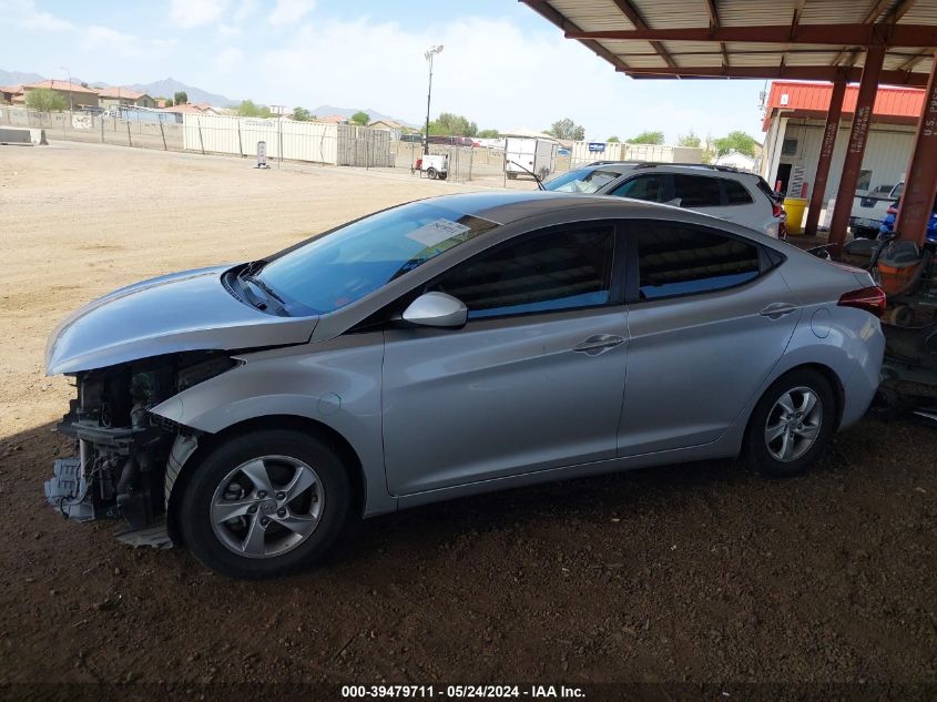 2014 Hyundai Elantra Se VIN: 5NPDH4AEXEH496284 Lot: 39479711