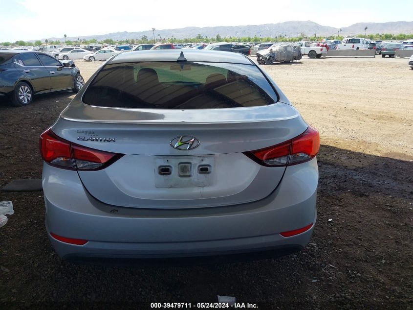 2014 Hyundai Elantra Se VIN: 5NPDH4AEXEH496284 Lot: 39479711