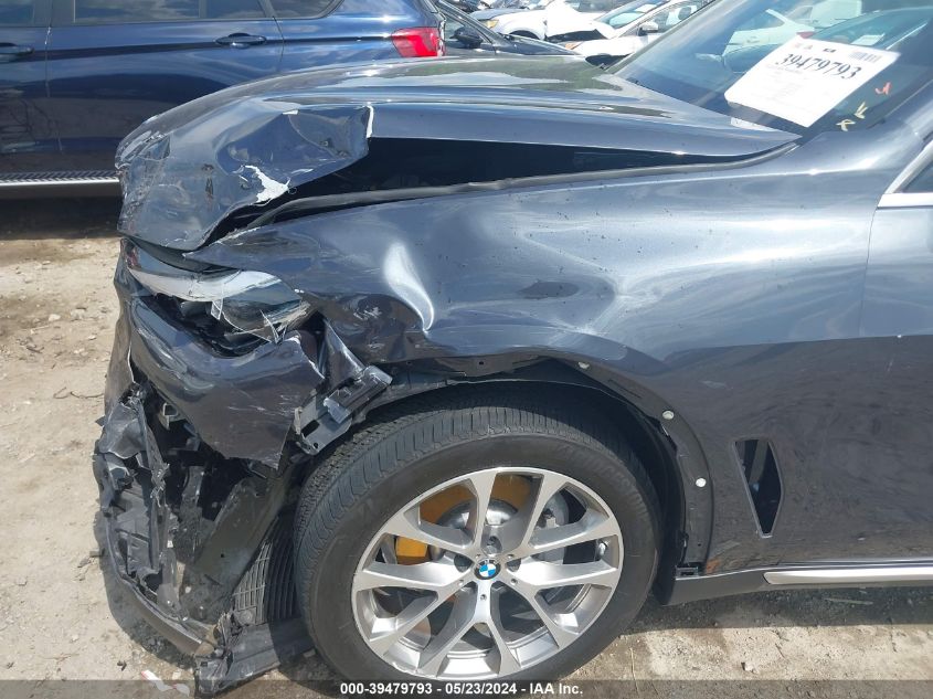 2021 BMW X5 xDrive40I VIN: 5UXCR6C03M9F58042 Lot: 39479793