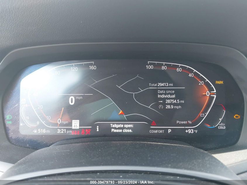 2021 BMW X5 xDrive40I VIN: 5UXCR6C03M9F58042 Lot: 39479793