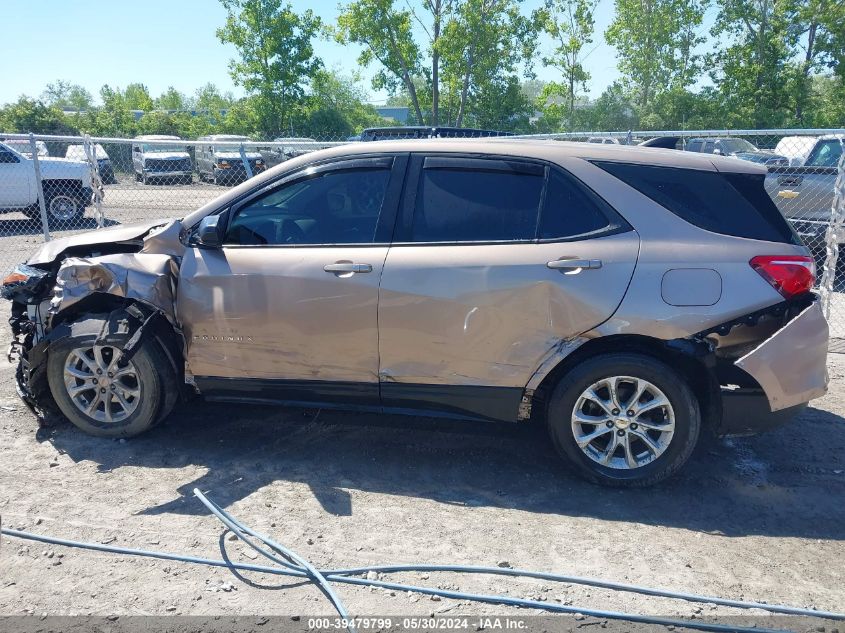 2019 Chevrolet Equinox Ls VIN: 2GNAXSEV0K6104022 Lot: 39479799