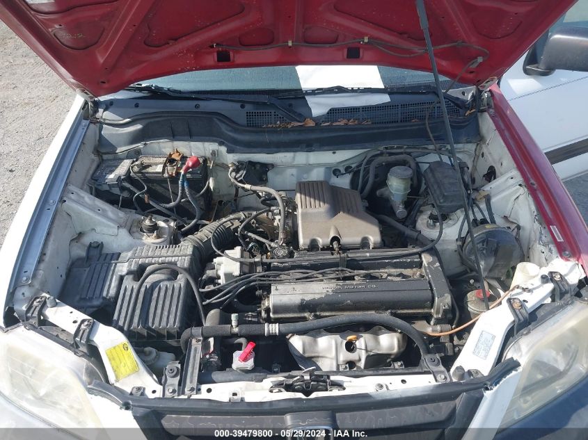 2000 Honda Cr-V Lx VIN: JHLRD2844YS001587 Lot: 39479800