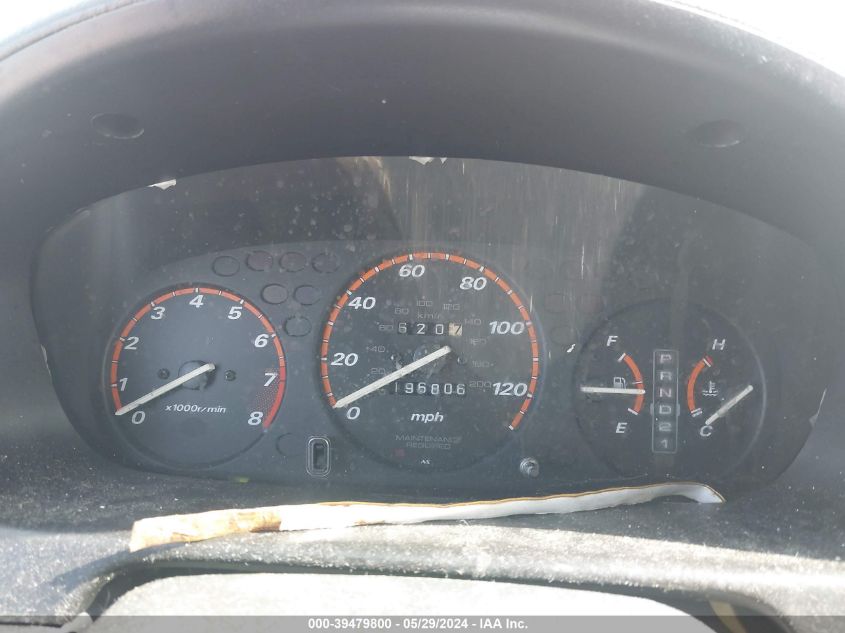 2000 Honda Cr-V Lx VIN: JHLRD2844YS001587 Lot: 39479800