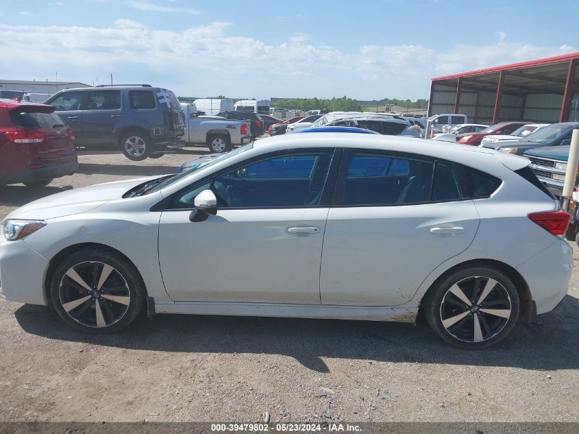 2019 Subaru Impreza 2.0I Sport VIN: 4S3GTAJ64K1704746 Lot: 39479802