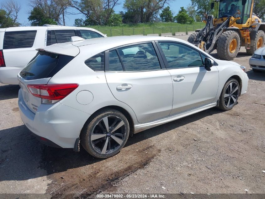 2019 Subaru Impreza 2.0I Sport VIN: 4S3GTAJ64K1704746 Lot: 39479802