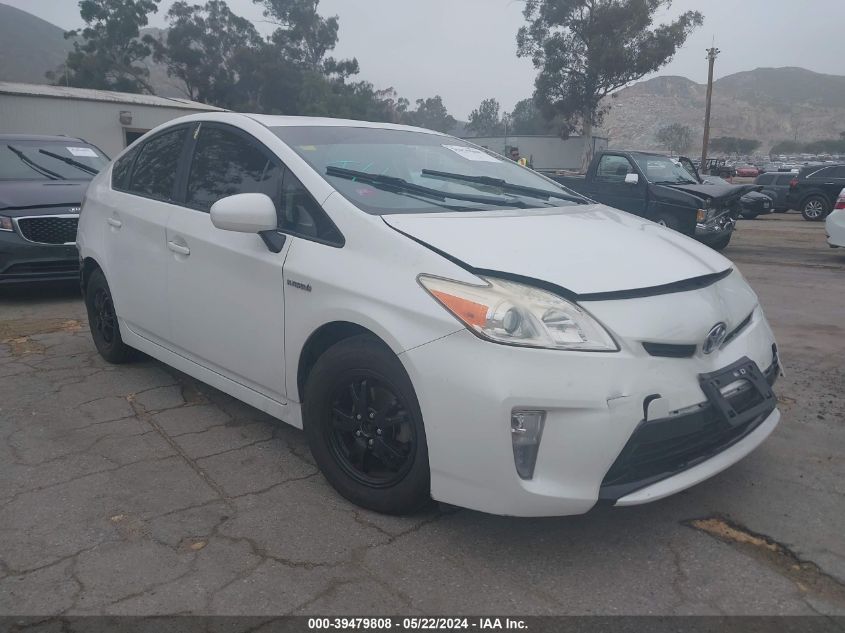 2014 Toyota Prius Three VIN: JTDKN3DU2E0390437 Lot: 39479808