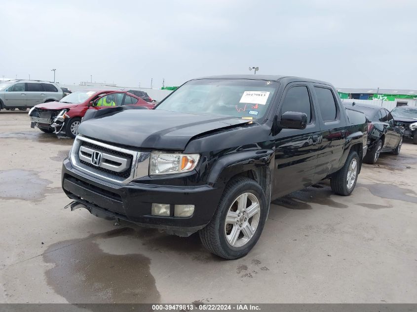 2011 Honda Ridgeline Rtl VIN: 5FPYK1F5XBB005370 Lot: 39479813