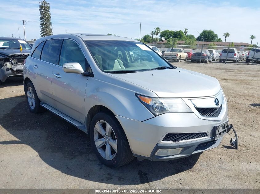 2011 Acura Mdx Technology Package VIN: 2HNYD2H64BH503499 Lot: 39479815