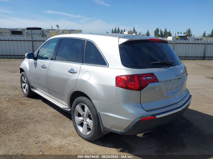 2011 Acura Mdx Technology Package VIN: 2HNYD2H64BH503499 Lot: 39479815