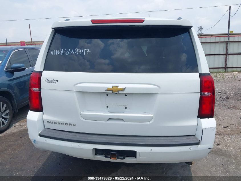 2015 Chevrolet Suburban 1500 Ls VIN: 1GNSCHEC7FR628747 Lot: 39479826