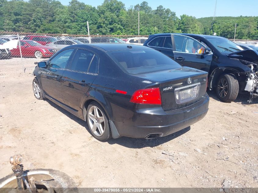 2005 Acura Tl VIN: 19UUA66205A080302 Lot: 39479855