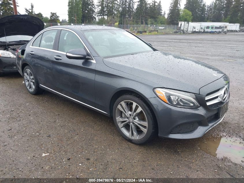 2015 Mercedes-Benz C 300 4Matic/Luxury 4Matic/Sport 4Matic VIN: 55SWF4KBXFU032445 Lot: 39479876