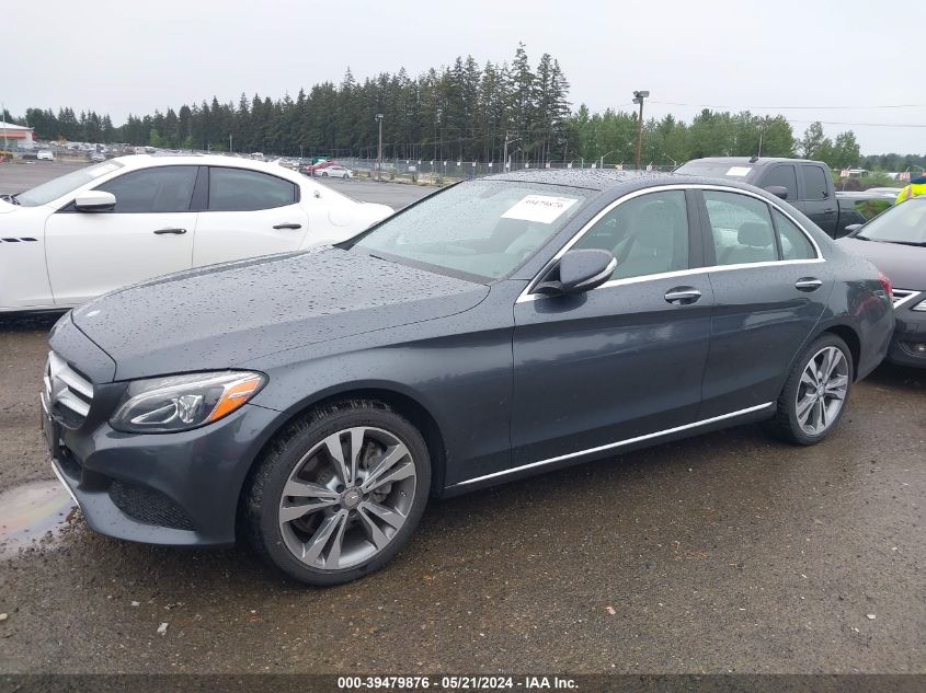 2015 Mercedes-Benz C 300 4Matic/Luxury 4Matic/Sport 4Matic VIN: 55SWF4KBXFU032445 Lot: 39479876