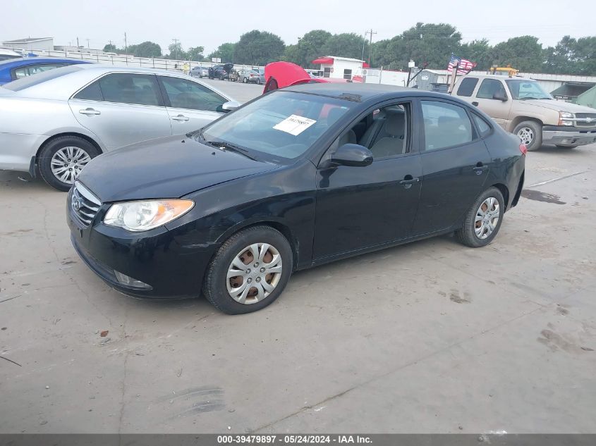 2010 Hyundai Elantra Gls VIN: KMHDU4AD1AU972761 Lot: 39479897