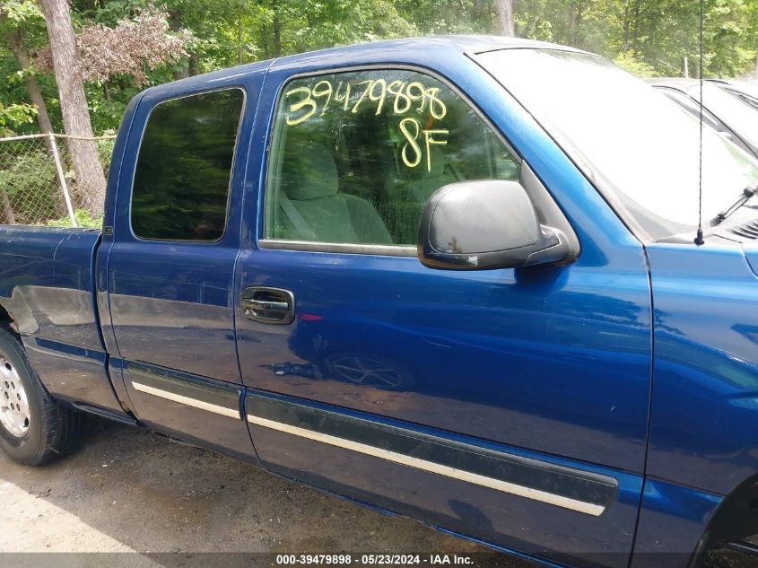 2003 Chevrolet Silverado 1500 Ls VIN: 1GCEK19T63E293610 Lot: 39479898