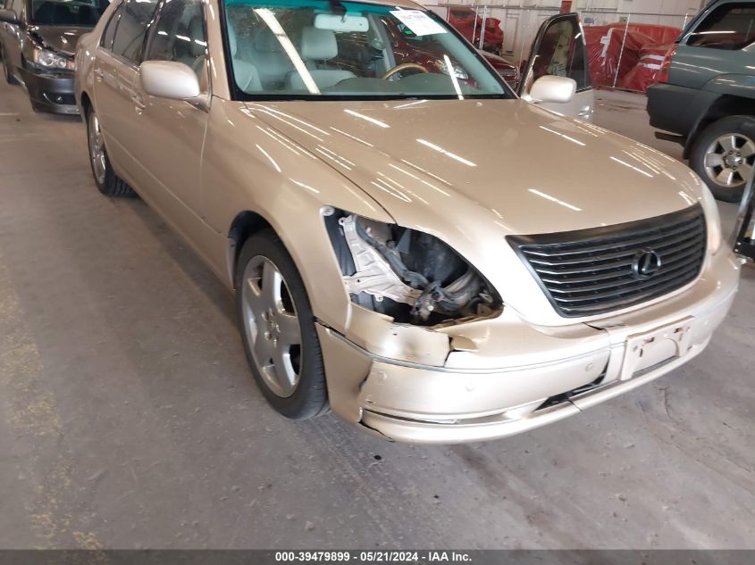 2005 Lexus Ls 430 VIN: JTHBN36FX50180987 Lot: 39479899