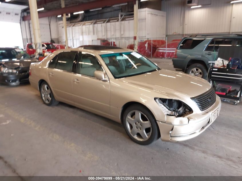 2005 Lexus Ls 430 VIN: JTHBN36FX50180987 Lot: 39479899