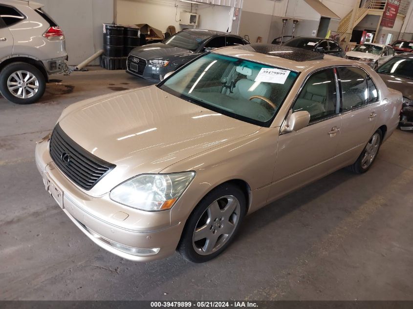 2005 Lexus Ls 430 VIN: JTHBN36FX50180987 Lot: 39479899