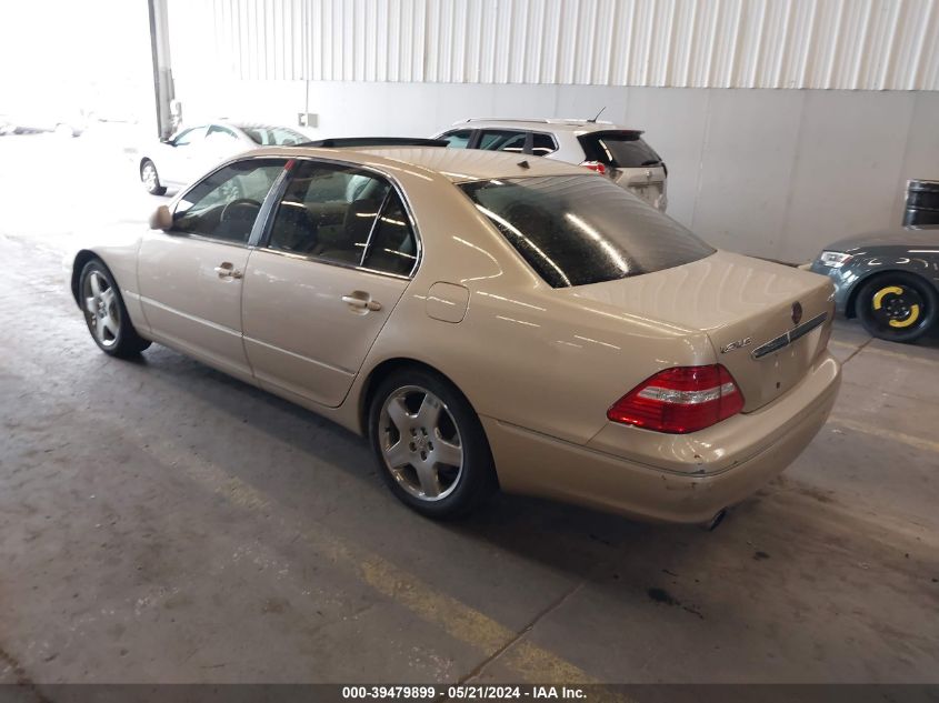 2005 Lexus Ls 430 VIN: JTHBN36FX50180987 Lot: 39479899