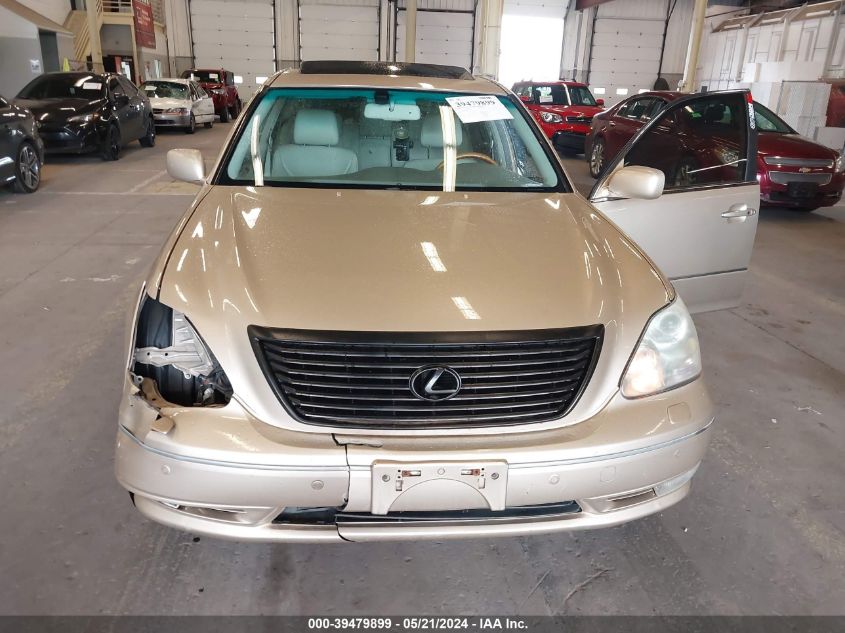 2005 Lexus Ls 430 VIN: JTHBN36FX50180987 Lot: 39479899