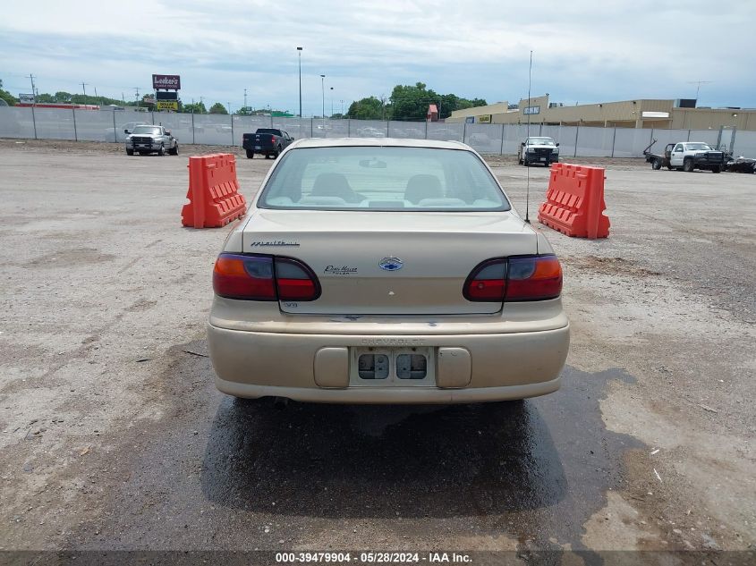 2001 Chevrolet Malibu VIN: 1G1ND52J616221199 Lot: 39479904