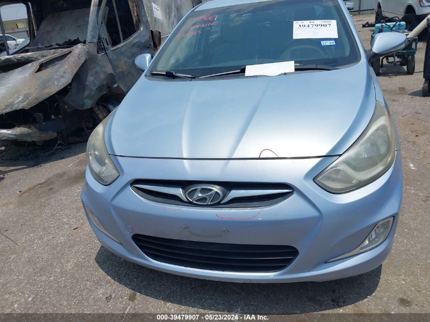 2013 Hyundai Accent Se VIN: KMHCU5AE2DU086320 Lot: 39479907