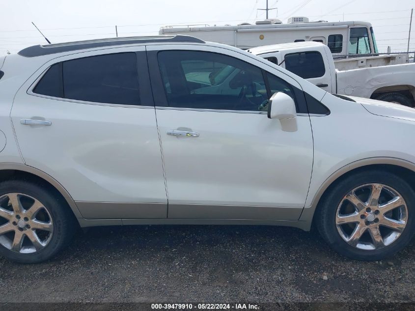 2013 Buick Encore VIN: KL4CJCSB8DB143289 Lot: 39479910