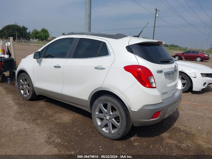 2013 Buick Encore VIN: KL4CJCSB8DB143289 Lot: 39479910