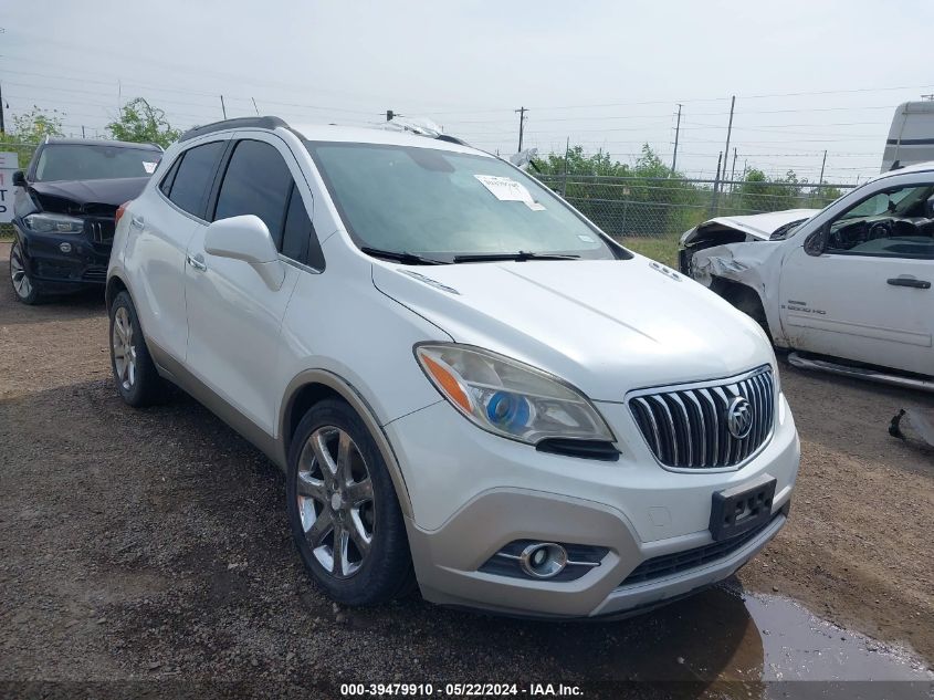 2013 Buick Encore VIN: KL4CJCSB8DB143289 Lot: 39479910