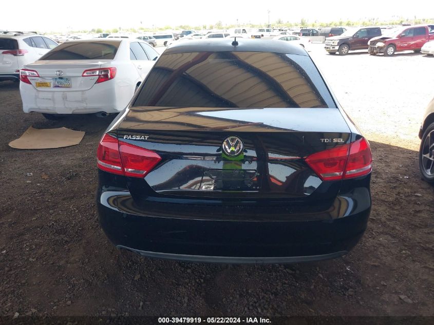 2013 Volkswagen Passat 2.5L S VIN: 1VWAP7A38DC126173 Lot: 39479919