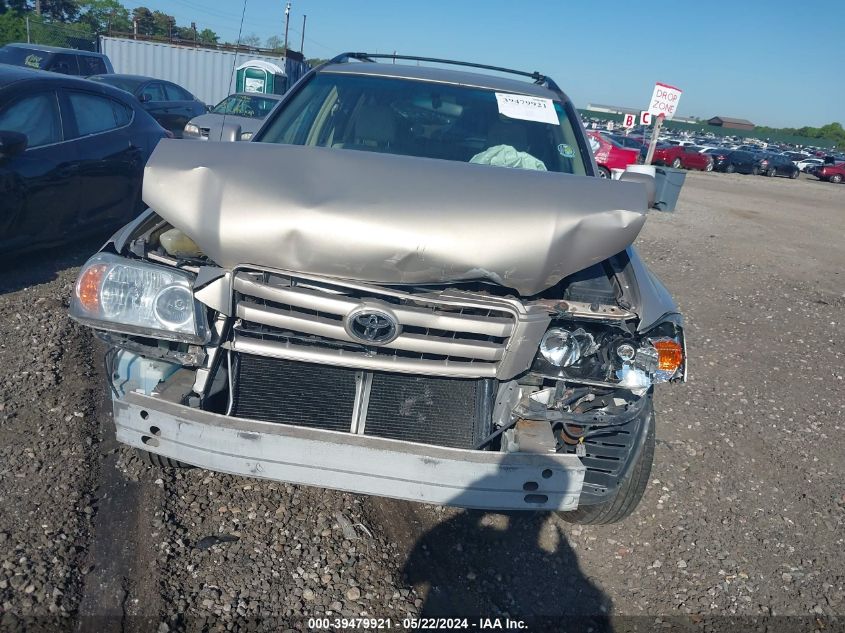 2004 Toyota Highlander VIN: JTEGD21A540075347 Lot: 39479921