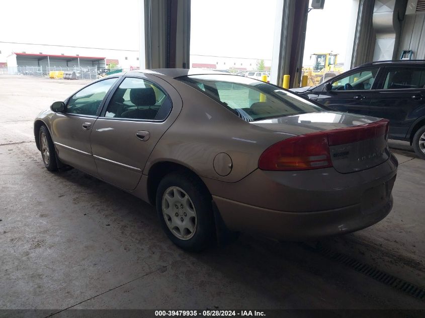 2002 Dodge Intrepid Se VIN: 2B3HD46R72H310389 Lot: 39479935