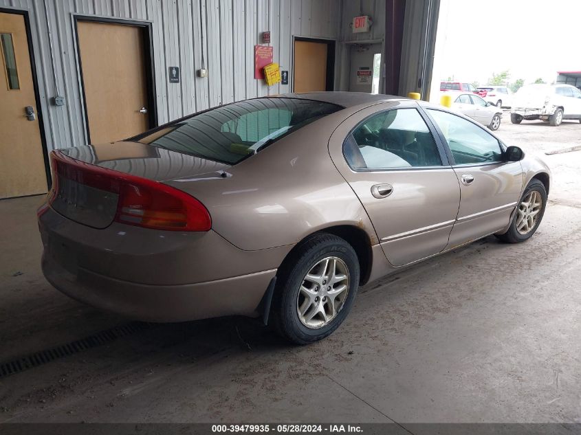 2002 Dodge Intrepid Se VIN: 2B3HD46R72H310389 Lot: 39479935